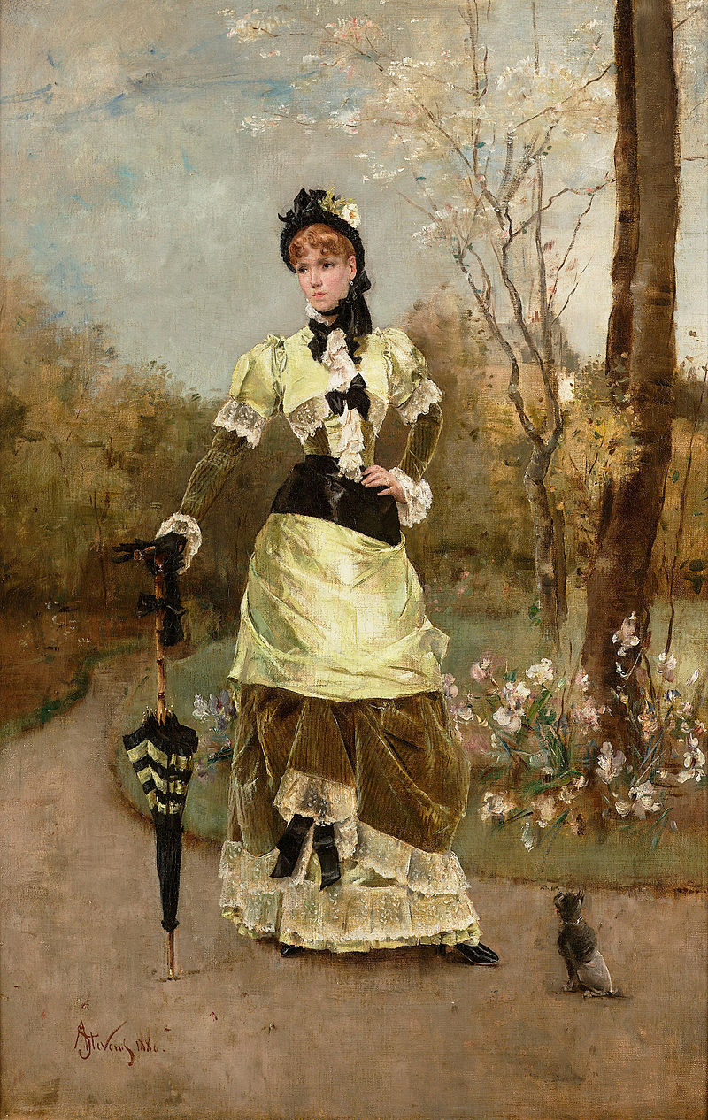 La Parisienne, 1880, Alfred Stevens