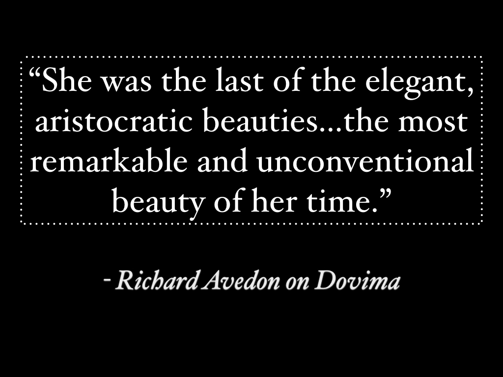 Elegant love: Richard Avedon’s Dovima
