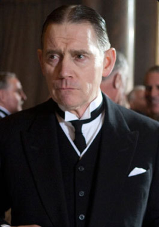 Anthony Andrews as Prime Minister Stanley Baldwin film The King's Speech, 2010