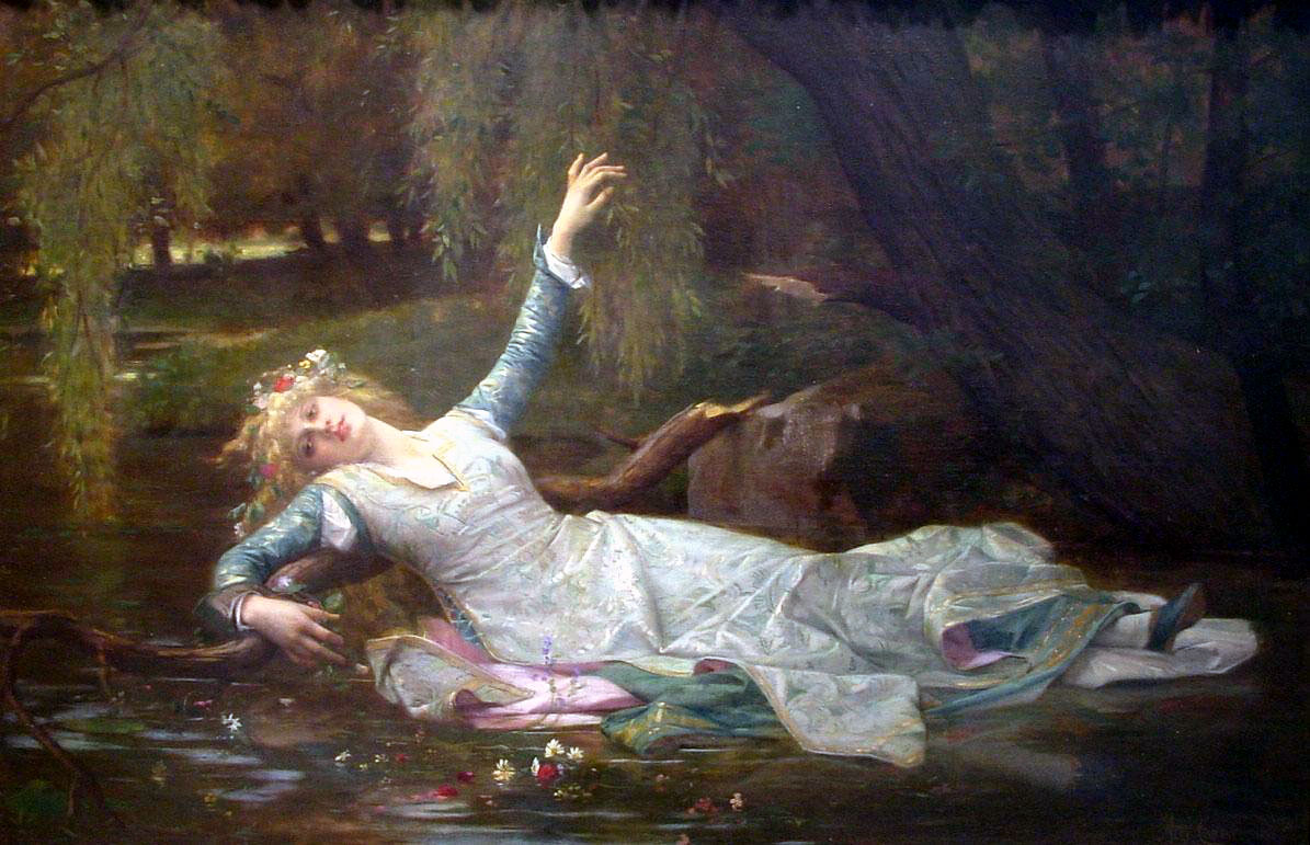 Ophelia (1883) by Alexandre Cabanel
