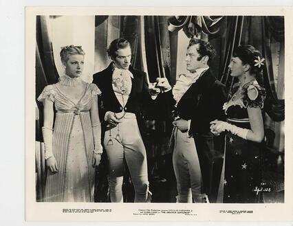 Douglas Fairbanks Jr. with Coral Browne, Elissa Landi, and Basil Sydney in The Amateur Gentleman (1936)