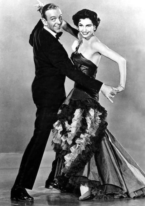 Fred Astaire dancing with Cyd Charisse
