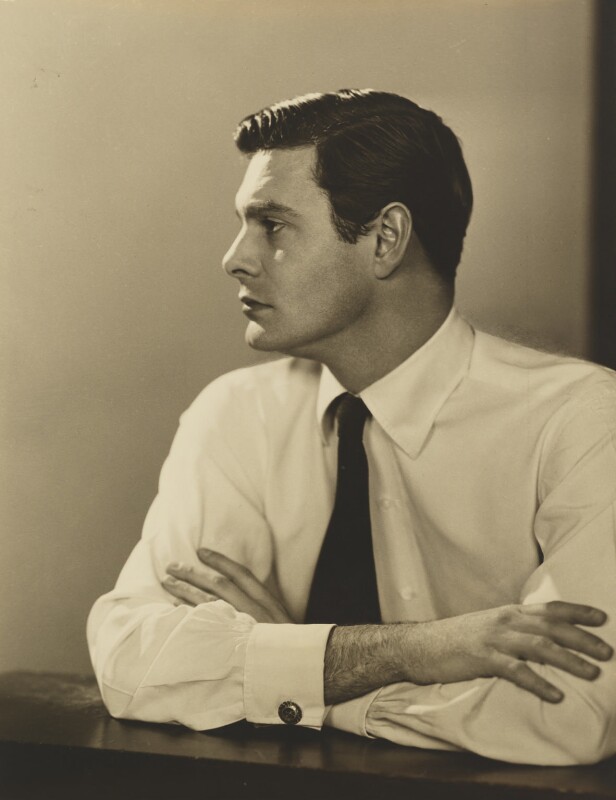 Louis Jourdan(19 June 1921-14 February 2015) French actor in Hollywood, Pierre Cardin model