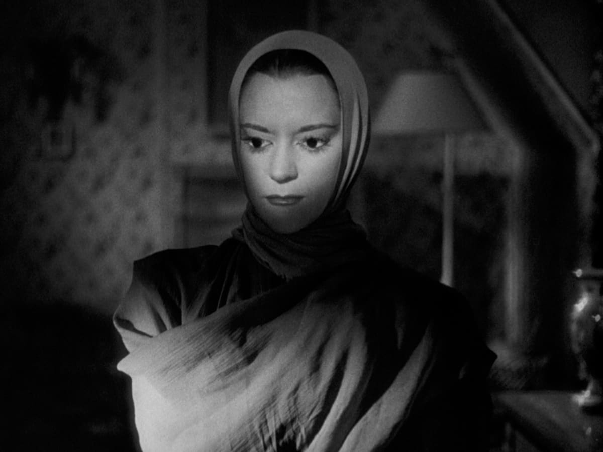 ​María Casares en la película Orphée (1950) por Jean Cocteau 