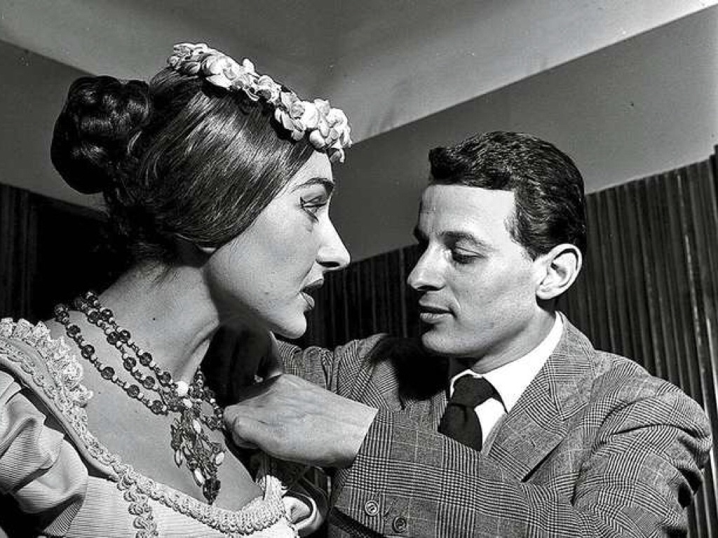 Piero Tosi dressing Maria Callas