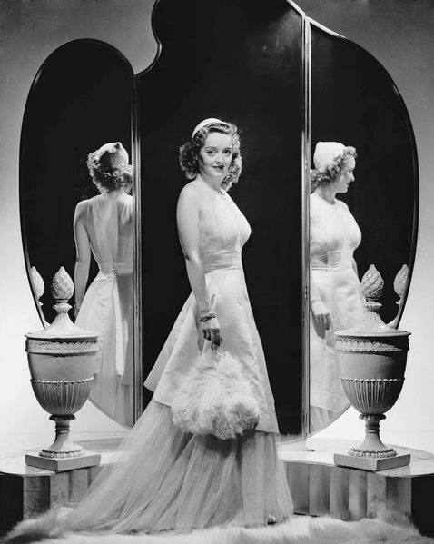 Bette Davis in film Dark Victory, 1939, costumed designed by Orry Kelly