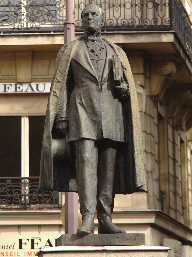 Georges Eugène Haussmann(27 March 1809-11 January 1891) sculpture in Paris