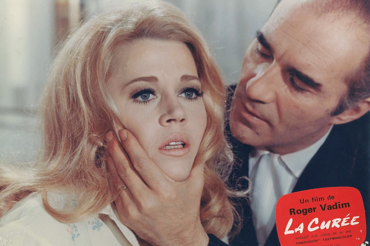 Jane Fonda dans La Curée en compagnie de Michel Piccoli