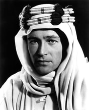 Peter O'toole in film Lawrence of Arabian (1962)