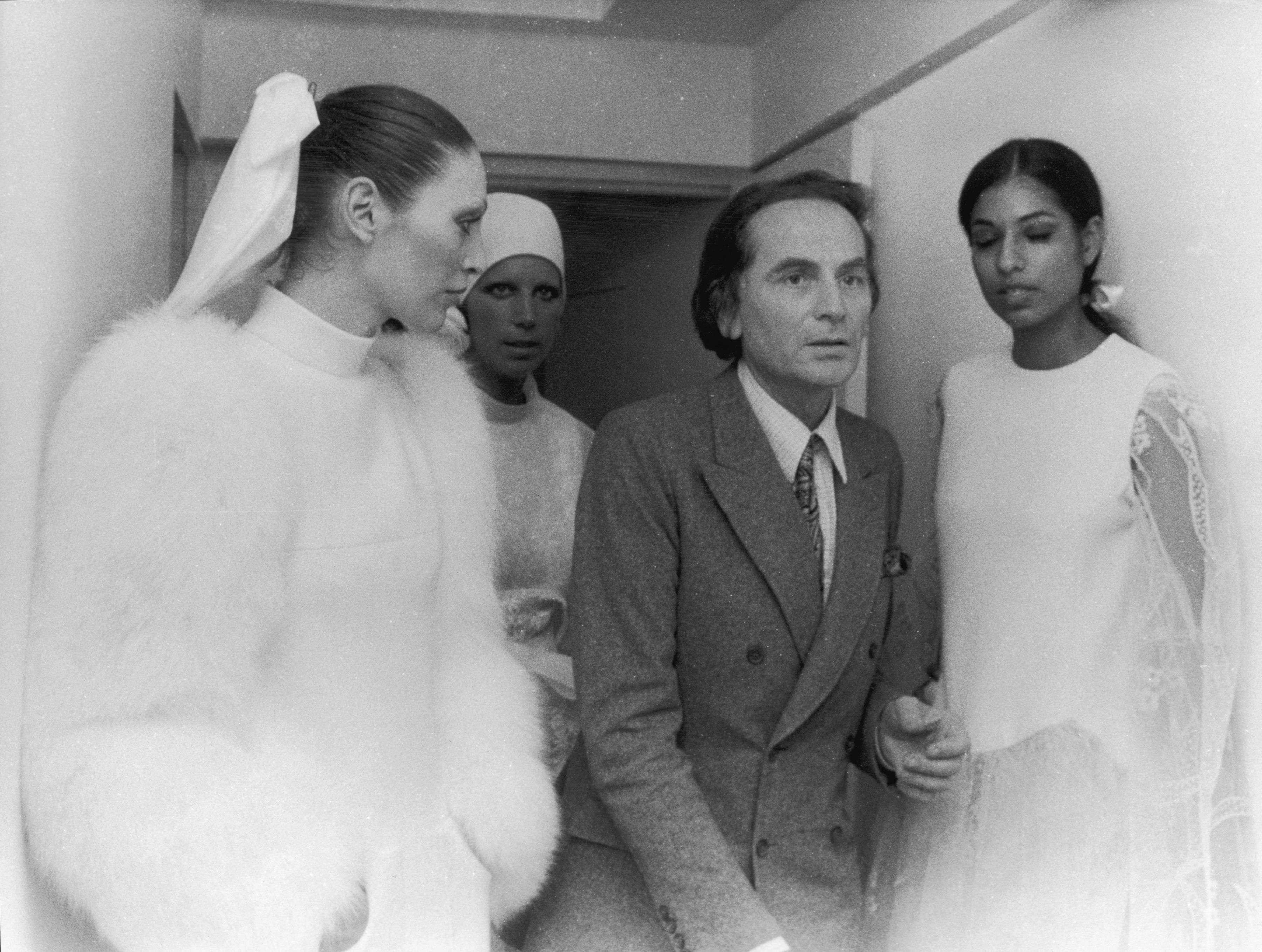 Pierre Cardin, French Italian designer who once owned Notre Dame and Eiffel Towel