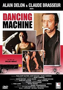 Patrick Dupond jeune young in film dancing machine with Alain Delon