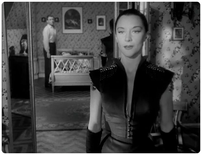 ​María Casares in film Orphée (1950) by Jean Cocteau