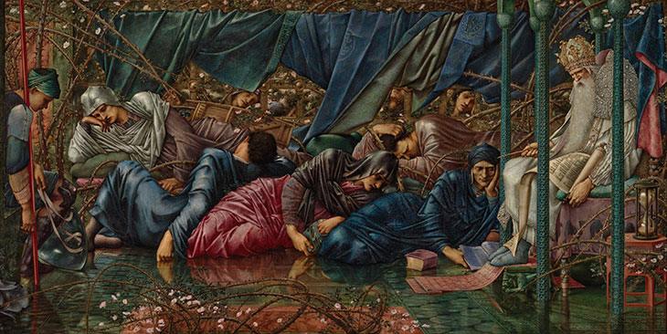 The Legend of Briar Rose Series, 2: The Council Chamber by Edward Burne-Jones