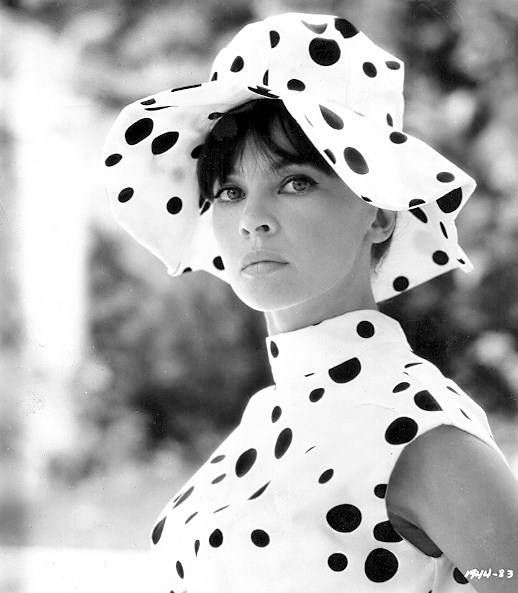 ​Leslie Caron(1 July 1931), the woman who has danced with Fred Astaire, Gene Kelly and Mikhail Baryshnikov; Leslie Caron in 1964