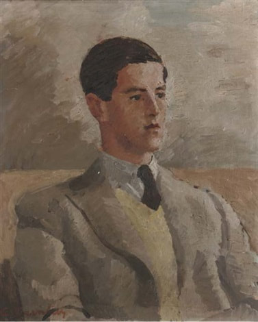 Portrait of Hamish St. Clair Erskine by Adrian Maurice Daintrey (British, 1902-1988)