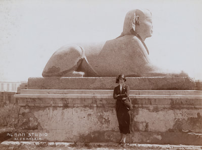 Anna Pavlova in Egypt, 1923
