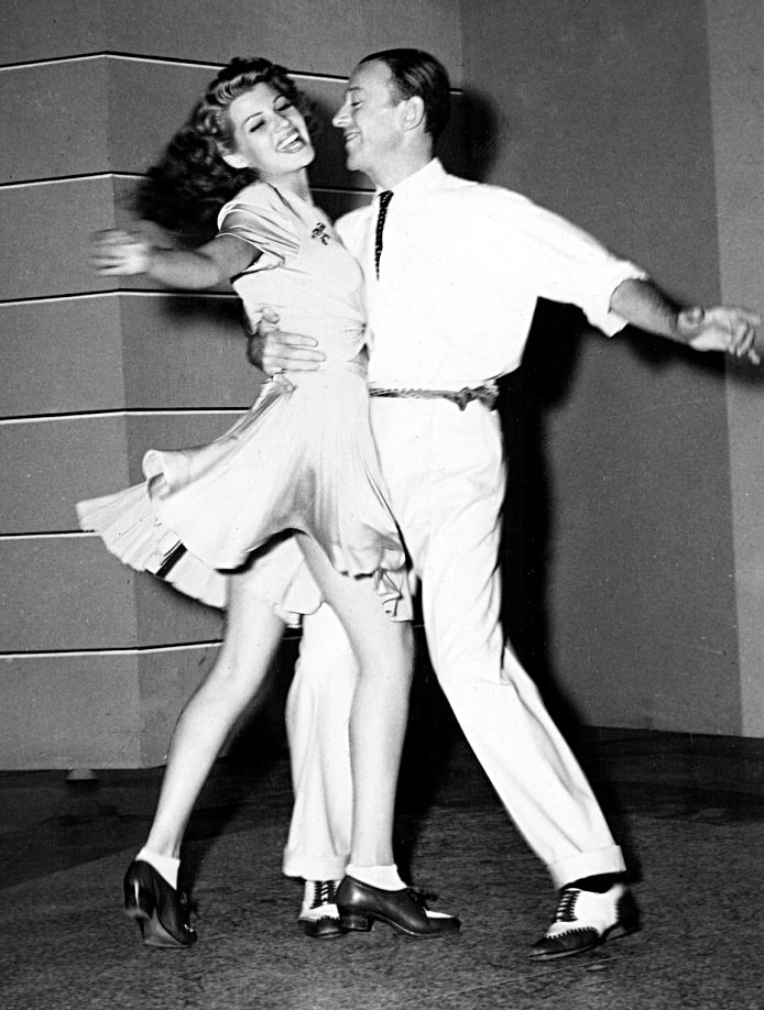 Fred Astaire dancing with Rita Hayworth