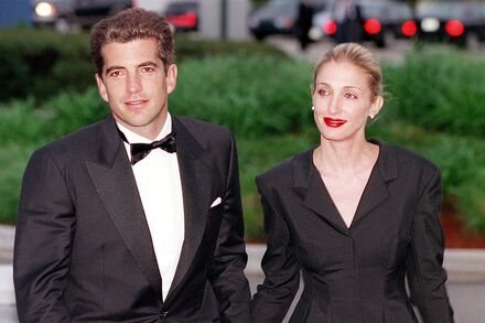 John F. Kennedy Jr. and his wife Carolyn Bessette