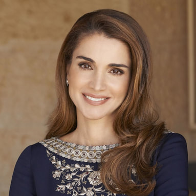 Queen Rania Al-Yassin, queen consort of Jordan