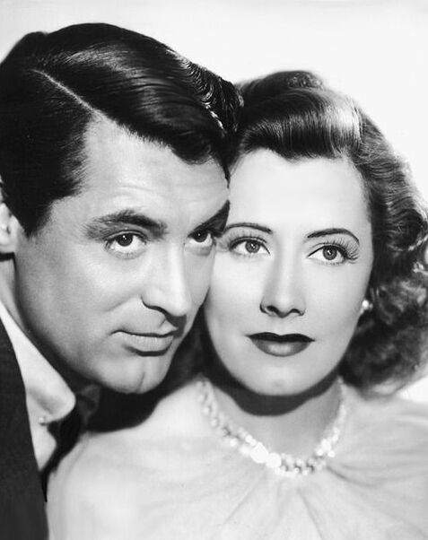 Irene Dunne with Cary Grant