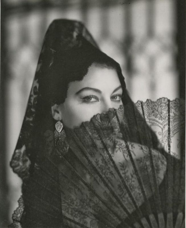 Ava Gardner, photo by Hoyningen-Huene, 1956