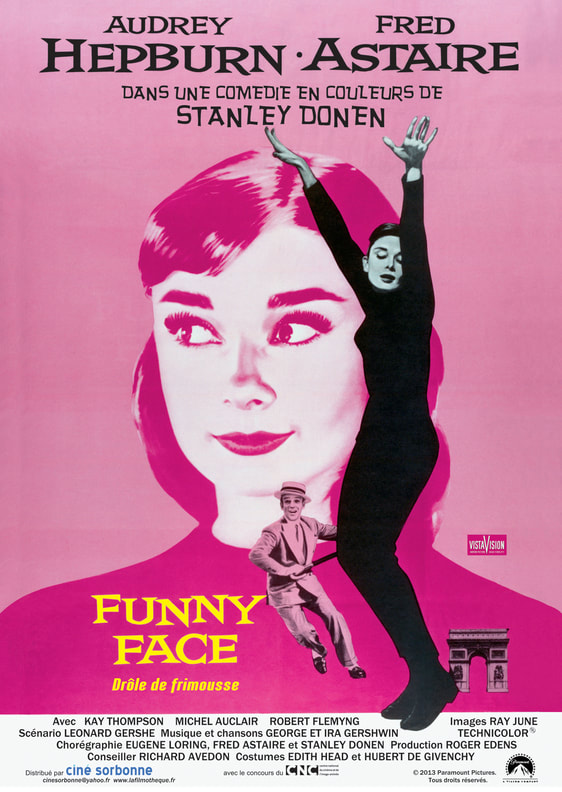 Funny Face(film, 1957) starring Audrey Hepburn and Fred Astaire