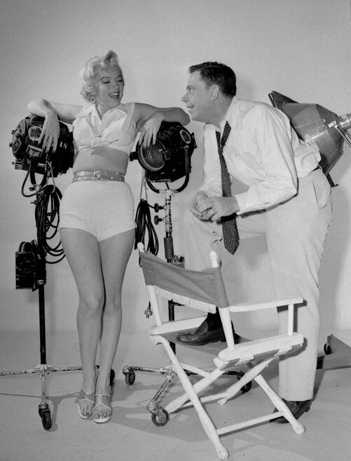 Elegant style icon wardrobe essentials: Marilyn Monroe in shorts, in film The seven year itch