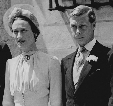 Duke of Windsor and Duchess of Windsor on their wedding day 3 June 1937