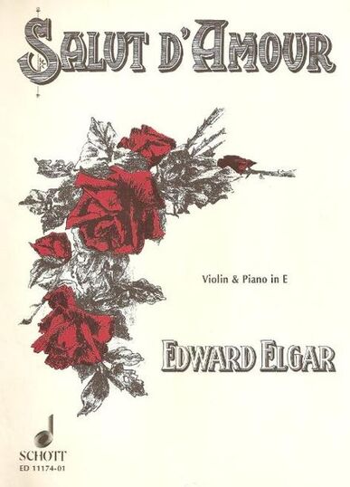 Salut d'Amour Op. 12 by Edward Elgar sheet music cover