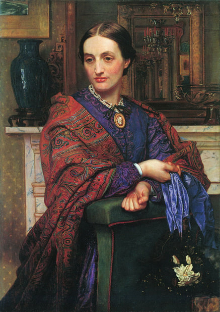 Portrait of Fanny Holman Hunt (1866-67), by William Holman Hunt