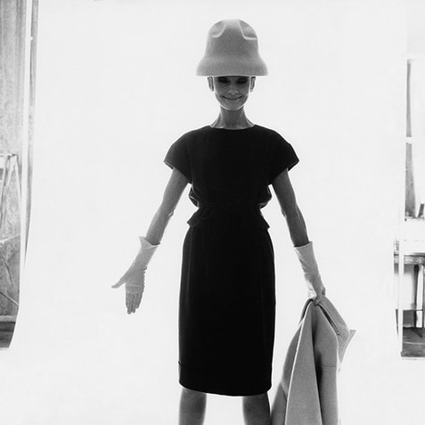 Elegant style icon wardrobe essentials: Audrey Hepburn in little black dress