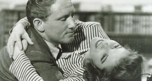 Katharine Hepburn with Spencer Tracy