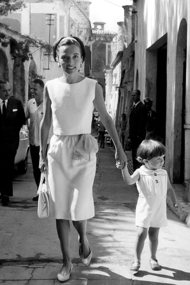 Lee Radziwill(March 3, 1933 – February 15, 2019) and her daughter