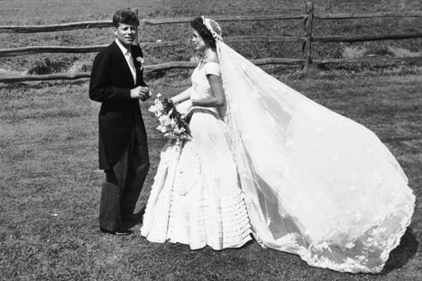 Jackie Kennedy wedding dress 1953 designed by Ann Lowe