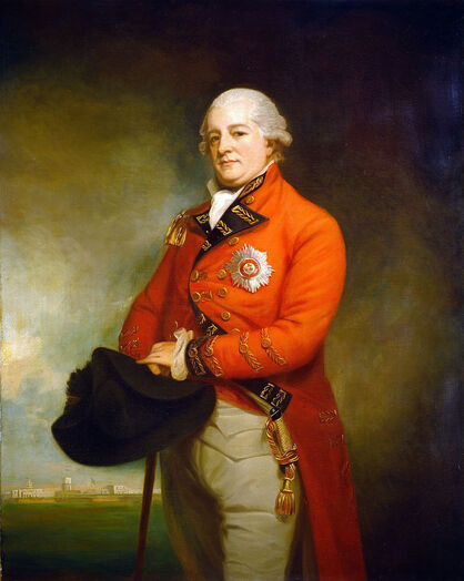 Major General Sir Archibald Campbell K.B. of Inverneill, 1790-1792, by George Romney