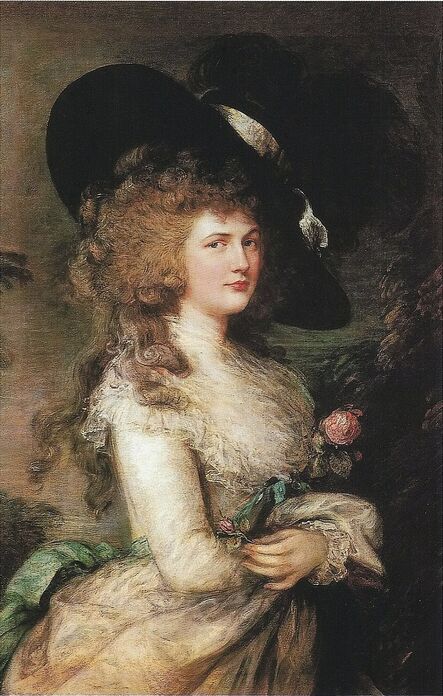 Georgiana, Duchess of Devonshire, by Sir Joshua Reynolds, c. 1775, The Devonshire Collection.