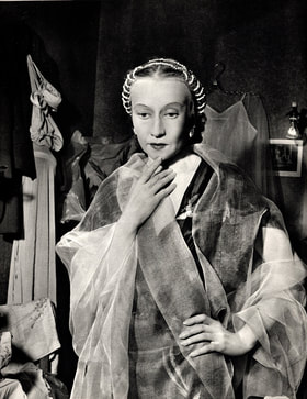 Galina Ulanova in her dressing room at the Paris Opera House after a performance of Romeo and Juliet in June 1958. Photo by Serge Lido