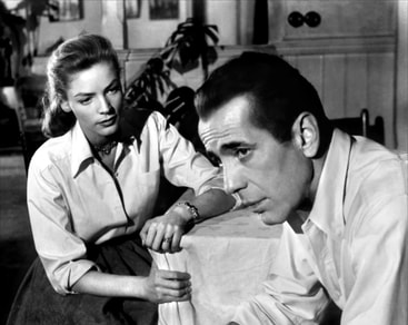 Lauren Bacall's white shirt in film Key Largo(1948) designed by Leah Rhodes