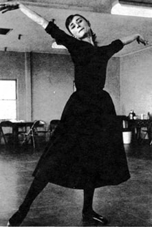 audrey hepburn dancing rehearsal for film funny face 1955