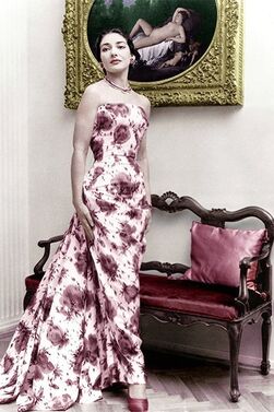 Maria Callas elegant style icon