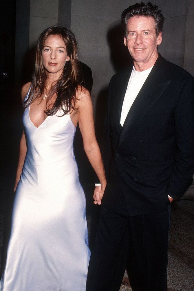 Calvin Klein with his second wife Kelly Rector at Met Gala