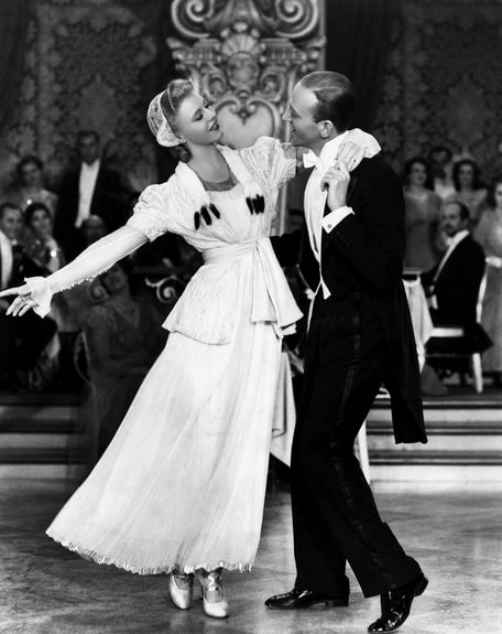 Fred Astaire (born Frederick Austerlitz; May 10, 1899 – June 22, 1987): Fred Astaire dancing with Ginger Rogers