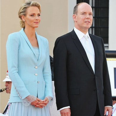 Charlene Wittstock, Princess of Monaco civil wedding dress 2011 designed by Karl Lagerfeld