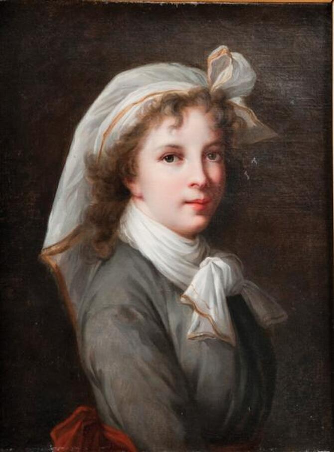 ​Élisabeth Louise Vigée Le Brun (16 April 1755 – 30 March 1842), Madame Le Brun self portrait