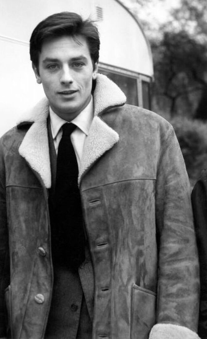 Alain Delon (born 8 November 1935), young, elegancepedia