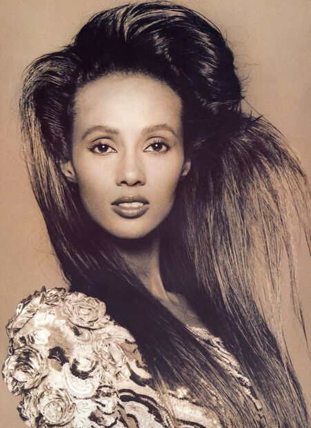 Iman the longest neck in the world, 1988