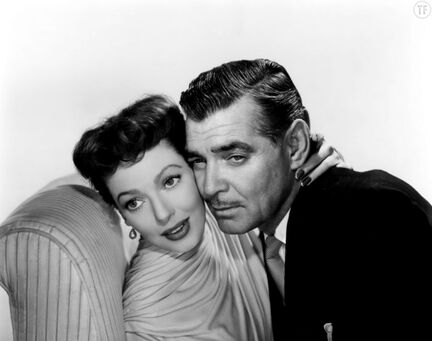 Loretta Young and Clark Gable