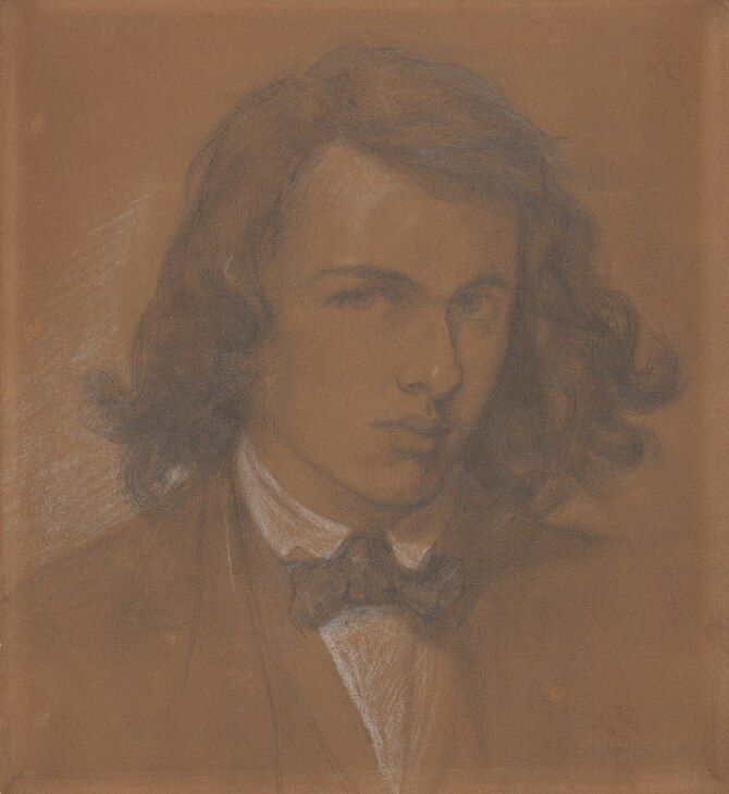 Dante Gabriel Rossetti self-portrait, 1847