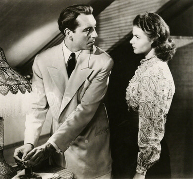 Ingrid Bergman in movie Casablanca(1942)