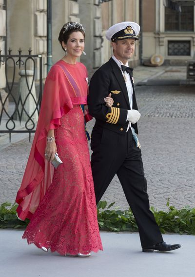 Celebrating Crown Princess Mary of Denmark's 50th birthday in 50 elegant day dresses and evening gowns: Princess Mary in rose pink evening gown